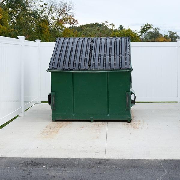 our pricing for commercial dumpsters varies depending upon the size, duration of rental, and frequency of service, but we provide competitive rates for businesses of all sizes